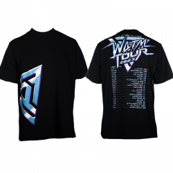 T-Shirt WATM Tour 2023 - Noir