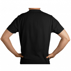 T-Shirt - On Pousse La Machine - Black